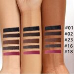 Noerrors 10pcs Brown Black Gel Eyeliner Set, Waterproof Smooth Easy to Color Creamy Eyeliner Pencil for Mature Eye, Long Wear High Pigmented Matte Plum Eye Makeup Pen for Older Women with Sharpener - Image 3